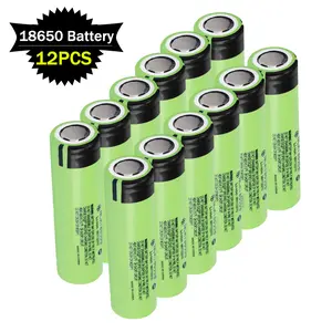 12PCS original 18650 lithium battery 3500mAh rechargeable battery suitable for household small appliances