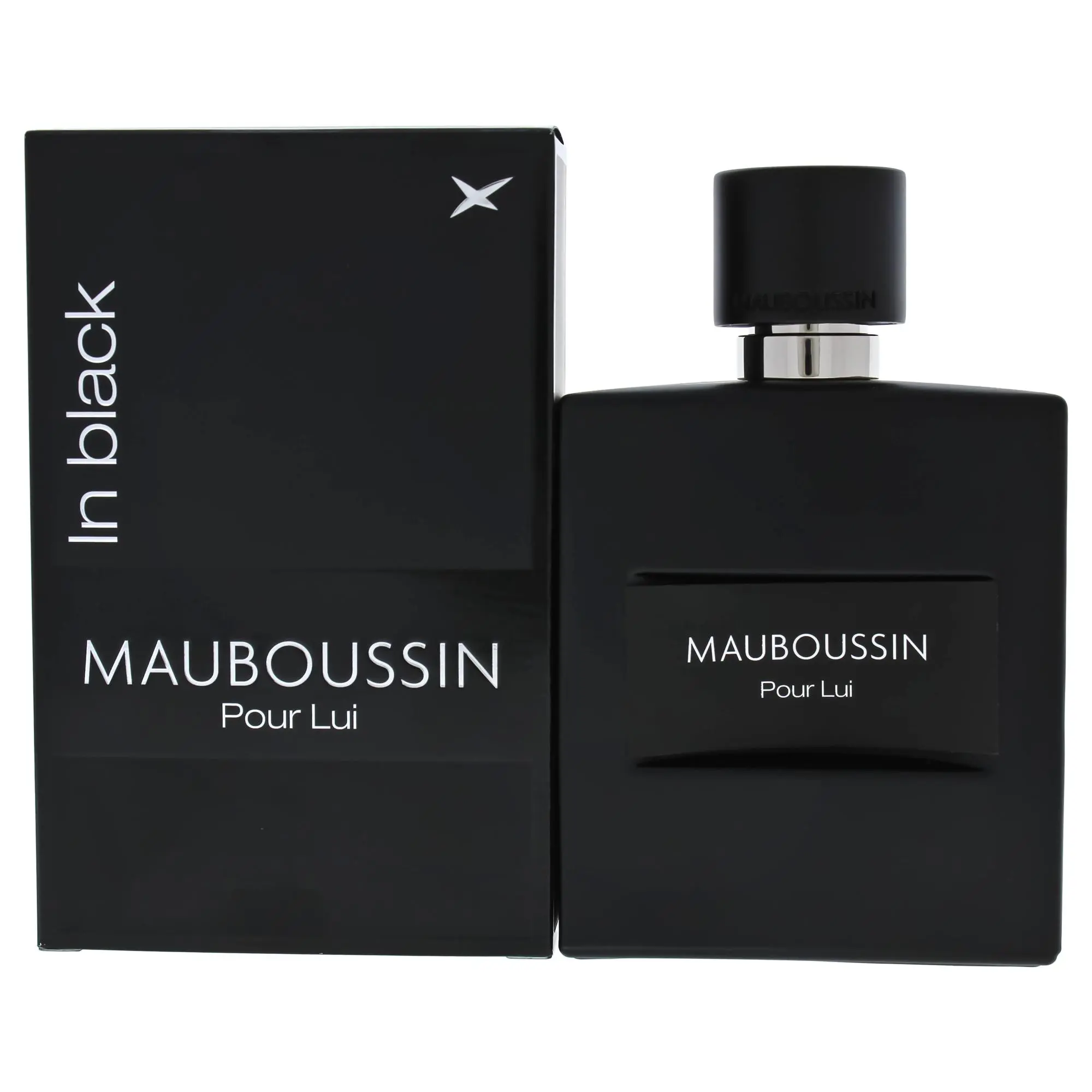 Mauboussin Pour Lui In Black Eau de Parfum Spray for Men - 3.3oz Bold, Distinctive Fragrance for Everyday Wear Sophistication