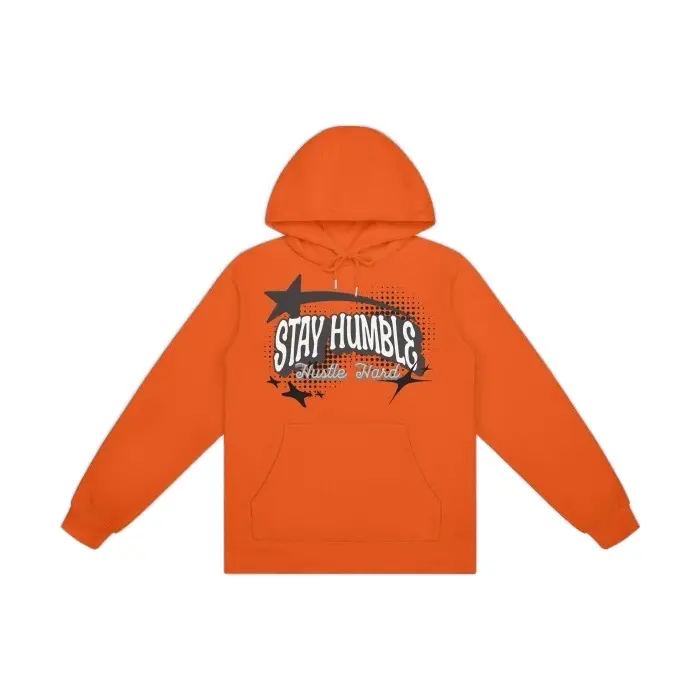 Unisex Basic 100% cotton Stay Humble hoodie Womenswear Sweaters Comfort Casual Tops