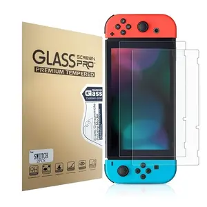 Protective Glass for Nintendo Switch Oled, Durable & Scratch-Resistant Design, Compatible with All Models, Easy Installation
