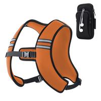 Orange Vest & Phone Pouch