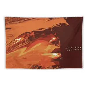 Lucki Body High Album Cover Music Tapestry Banner Wall Hanging Tapestry for Bedroom, Living Room, College Dorm Wall Decor