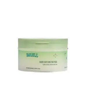 BAELL Farro Calming Pad Pack 150 Sheets – Jumbo Size Soothing Toner Pads | Ancient Grain Farro & Cica for Redness Relief, Hydration & 5-Minute Masking