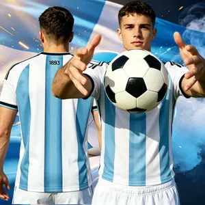 2026 A-R-G NATL Home And Away 10# Messi Short And Long Sleeve Soccer Jerseys Fans Version Breathable