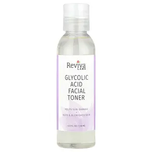 Reviva Labs Glycolic Acid Facial Toner, 4 fl oz (118 ml)
