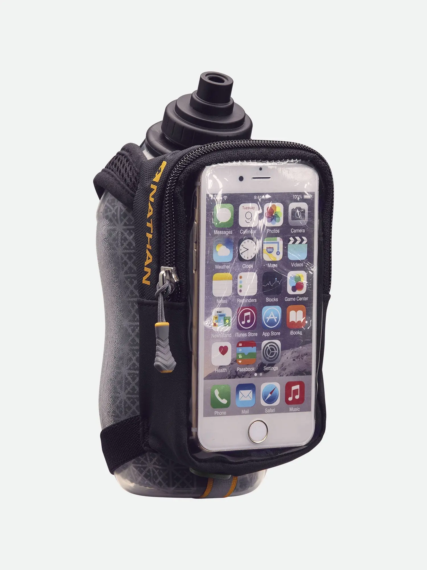 SpeedView Plus Insulated Vacuum Flask, 18oz Portable Travel Water Bottle Tumbler with Phone Case, Water Bottles, Vacuumflask