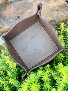 Leather Embossed Tray