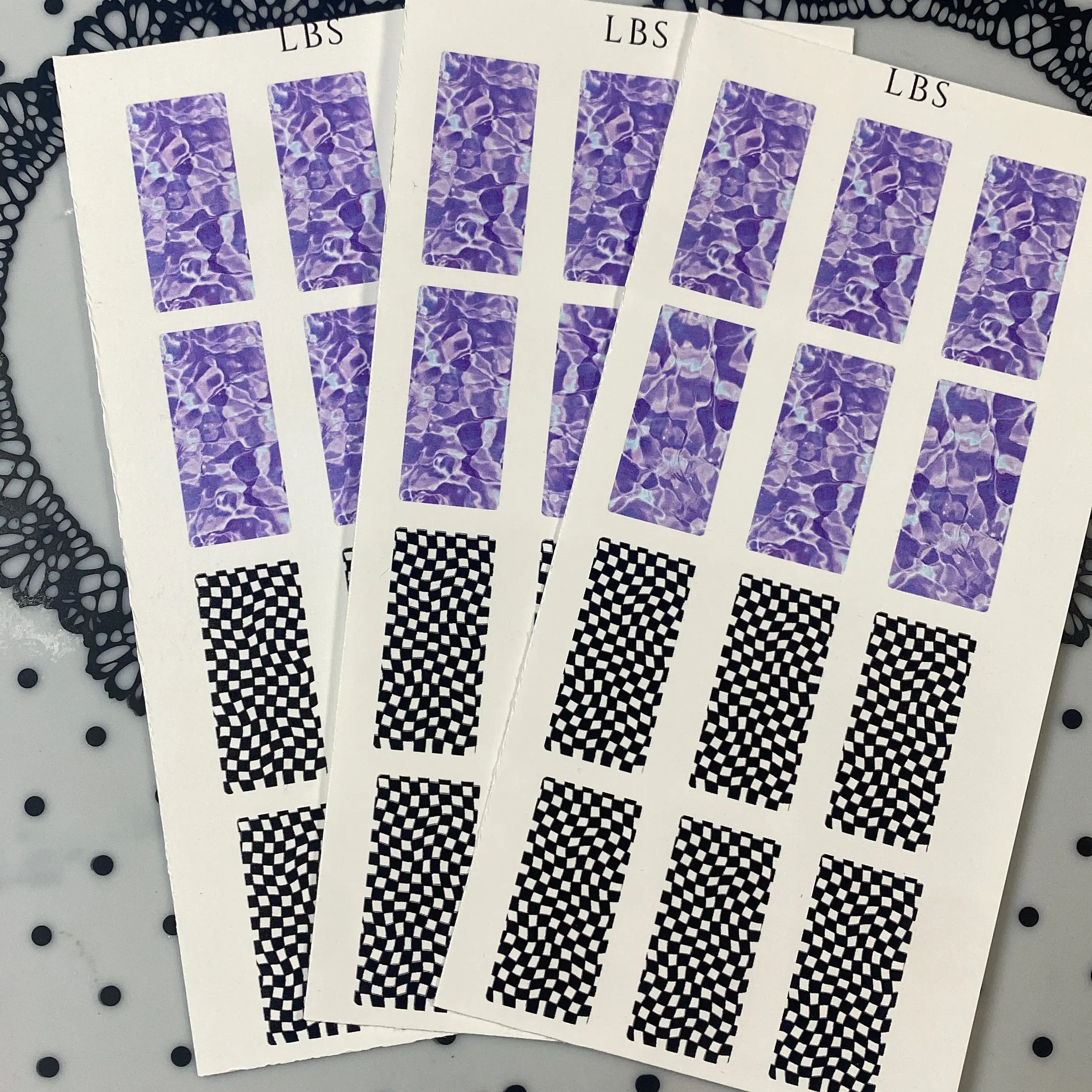 Summer 1 waterslide decal