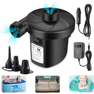 Air Pump Quick Fill Inflator Deflator for Air Mattress Inflatables Perfect for Outdoor Camping Inflatable Boat Blow Up Pool Water Toy Car Air Bed