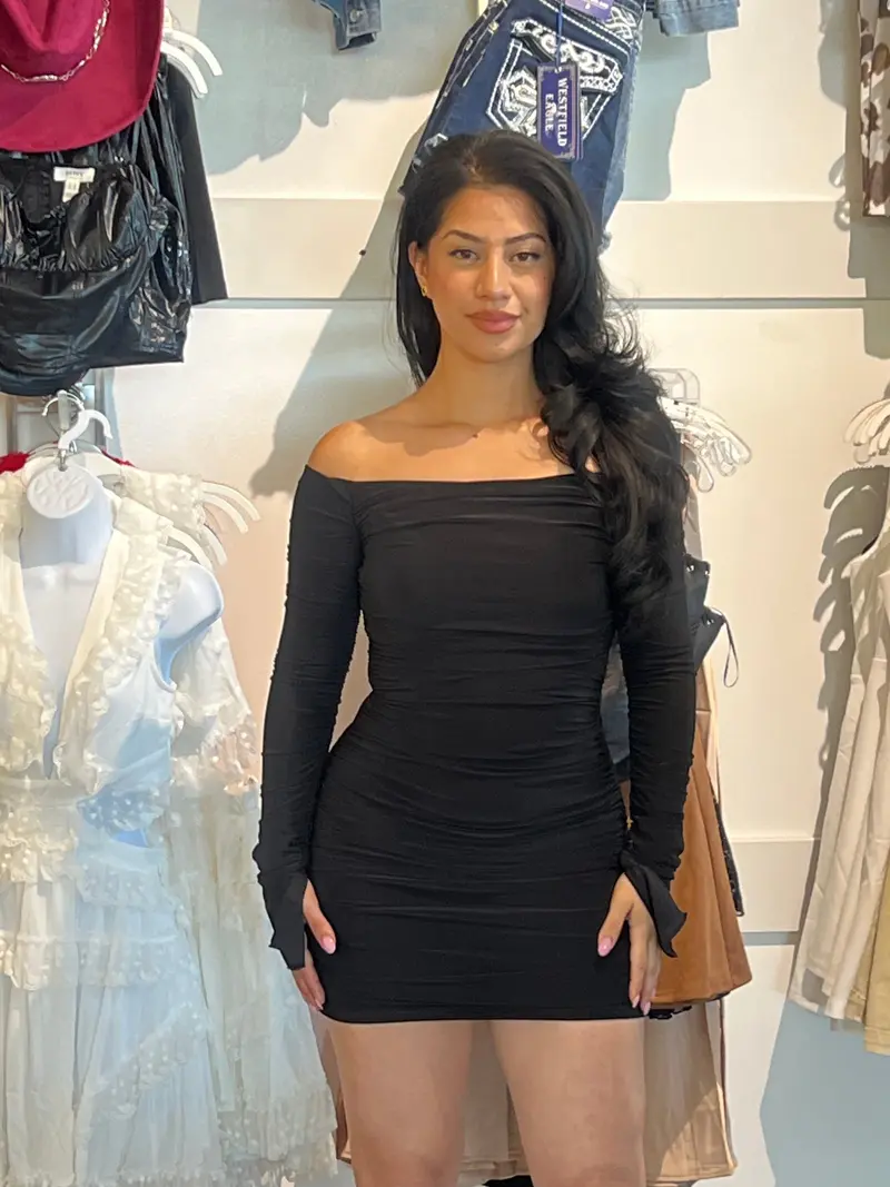 off shoulder black dress - TikTok Shop off shoulder black dress - TikTok Shop