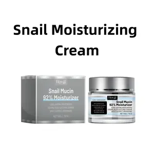 Snail Mucin 92% Moisturizer Daily Face Gel Cream for Dry & Sensitive Skin, 50g / 1.76oz Cleanser Moisturizing Skincare-B