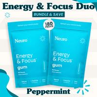 Peppermint Energy Gum Duo 