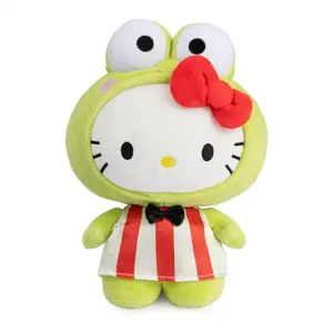 GUND Sanrio Hello Kitty Keroppi 9.5" Character Stuffed Toy, Collectible Plush for Toys & Hobbies Enthusiasts, Character Stuffed Toys, Collectibles