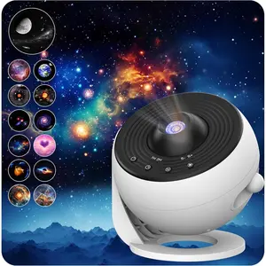 Upgraded Galaxy  Projector for Bedroom, 13 in 1  Projector Galaxy Light,360? Rotating Planetarium Projector with Timer  Constellation Ceiling Night Light for  Adults Room Decor
