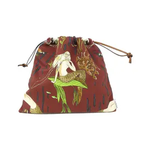 Pre-owned Loewe Canvas Tote Bags Paula Drawstring Pouch Pouch