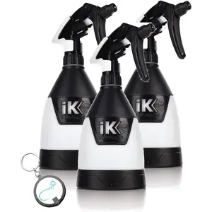 iK Sprayers Multi TR Mini 360 - Trigger Sprayer; for  Detailing;  Comfort Grip; 360  (0.6 Liters) (3-Pack, 5-Pack & 12-Pack) Bundle with  (3)