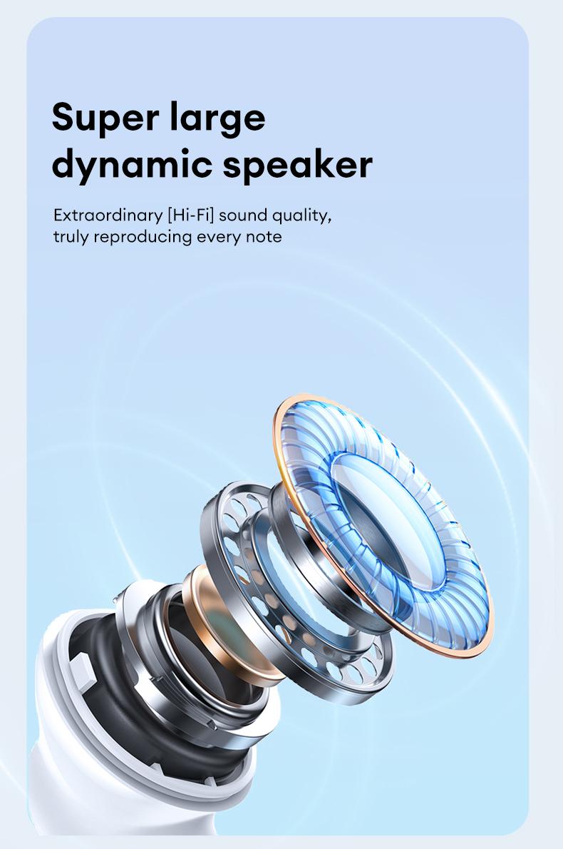 PAXA Ctbuds In-ear & clip-on 2-in-1 wireless Bluetooth Headphones, Bluetooth 6.0 ,Comfortable Wearing & IPX5 Waterproof Sports Earbuds for Work, Fitness ,Two earphones connected at the same time for uninterrupted listening ,Couple earphones