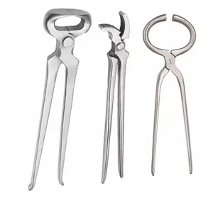 3 PCS Farrier Horse Hoof Care Kit – 15” Hoof Nippers, Hoof Clincher & Hoof Tester – Heavy-Duty Equine Trimming & Shoeing Tools Set for Farriers, Blacksmiths & Horse Owners – Steel Farrier Tools Kit