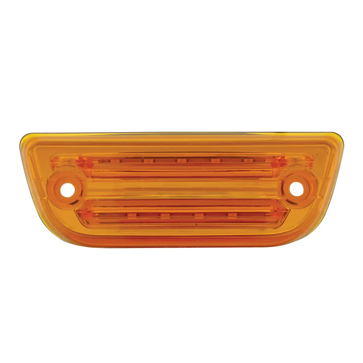 9-LED Rectangular Polycarbonate Cab Indicator Lights, Universal Fit for 2013-2018 Peterbilt 579 with Amber Lens, Led Lights