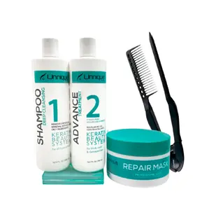 Advance Keratin Treatment Kit  + ONE FREE Unnique Easy Comb