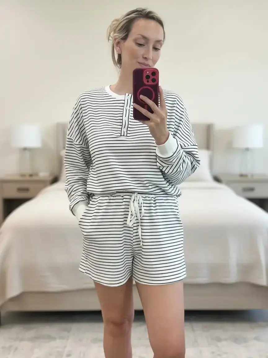 Monroe Pinstripe Set