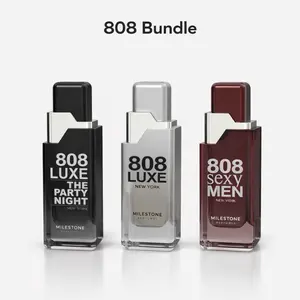 808 Bundle Set | Lux New York | Sexy Men New York| Luxe The Party Night | 3.4 oz for man By Milestone