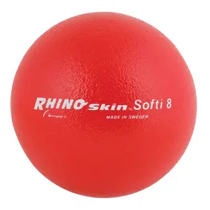 Champion Sports  Rhino Skin Foam Ball, Red
