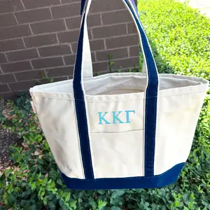 Kappa Kappa Gamma - Embroidered Classic Tote Bag