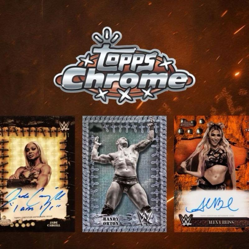 2025 WWE Topps Chrome Cactus Jack Hobby Box