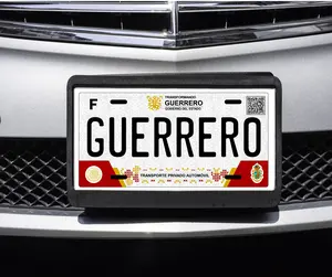 Guerrero Mexico Car Plate Aluminum License Plate Mexican Mexico GRO Placa de Mexico