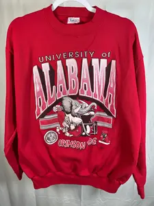 Vintage Alabama Graphic Tultex Sweatshirt Large