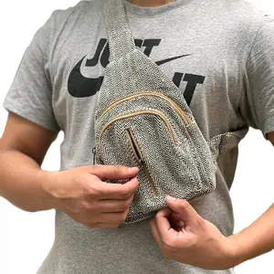 Stylish and Practical Boho Crossbody Bagfor Everyday Use and Travel, made from Sustainable Cotton Material