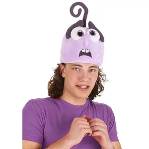 Disney Inside Out Fear Plush Hat for Adults