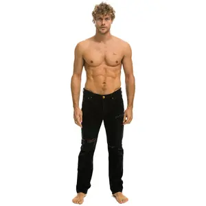 MEN'S CLASSIC STRAIGHT LEG DENIM JEAN - VINTAGE BLACK