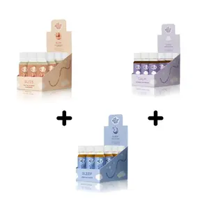 Chill Pack - 12 Pack of Each Bliss + Calm + Sleep Bundle Pack - Perfect Wellness Vitamins Herbal Supplement Drink Bundle