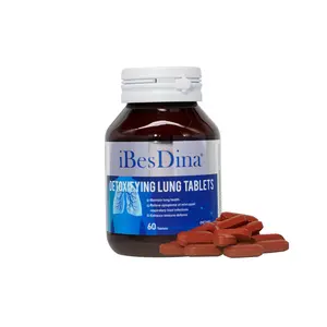 iBesDina Detoxifying Lung Tablets-Enhance Immune Defence, Maintain Lung Health-60 Tablets