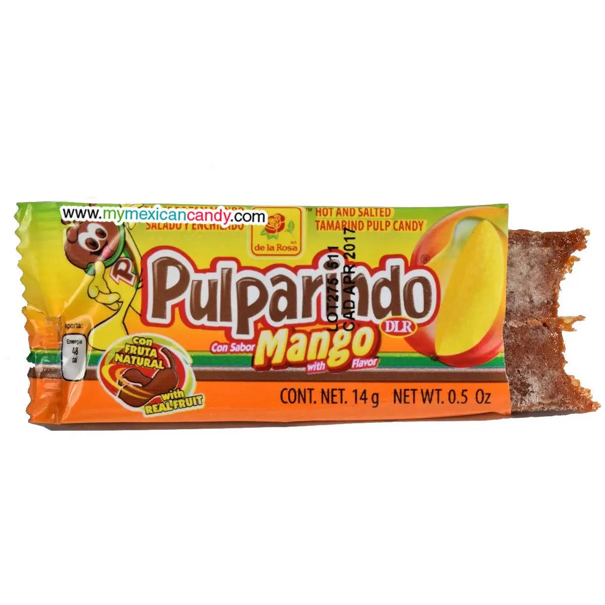De La Rosa Pulparindo Mango 20-Pieces Pack