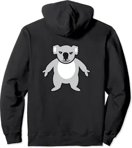 Funny Koala Bear Cartoon Jungle Forest Nature Australia Pullover Hoodie - Hufsakha Shop 87B09QK7867K