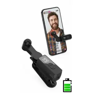 Rechargeable Auto Clicker - Adjustable Wireless Tapper Gadget, Smartphone/Cellphone Accessory for Social Media Users, Screen Tapping Simulator