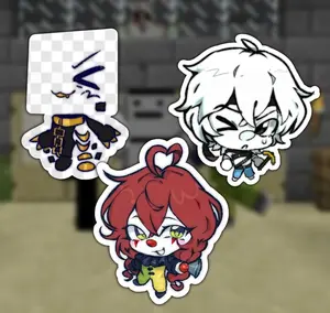 A Regect ZaBooBoo3 Keychain ARG, Z, Moe, Regect