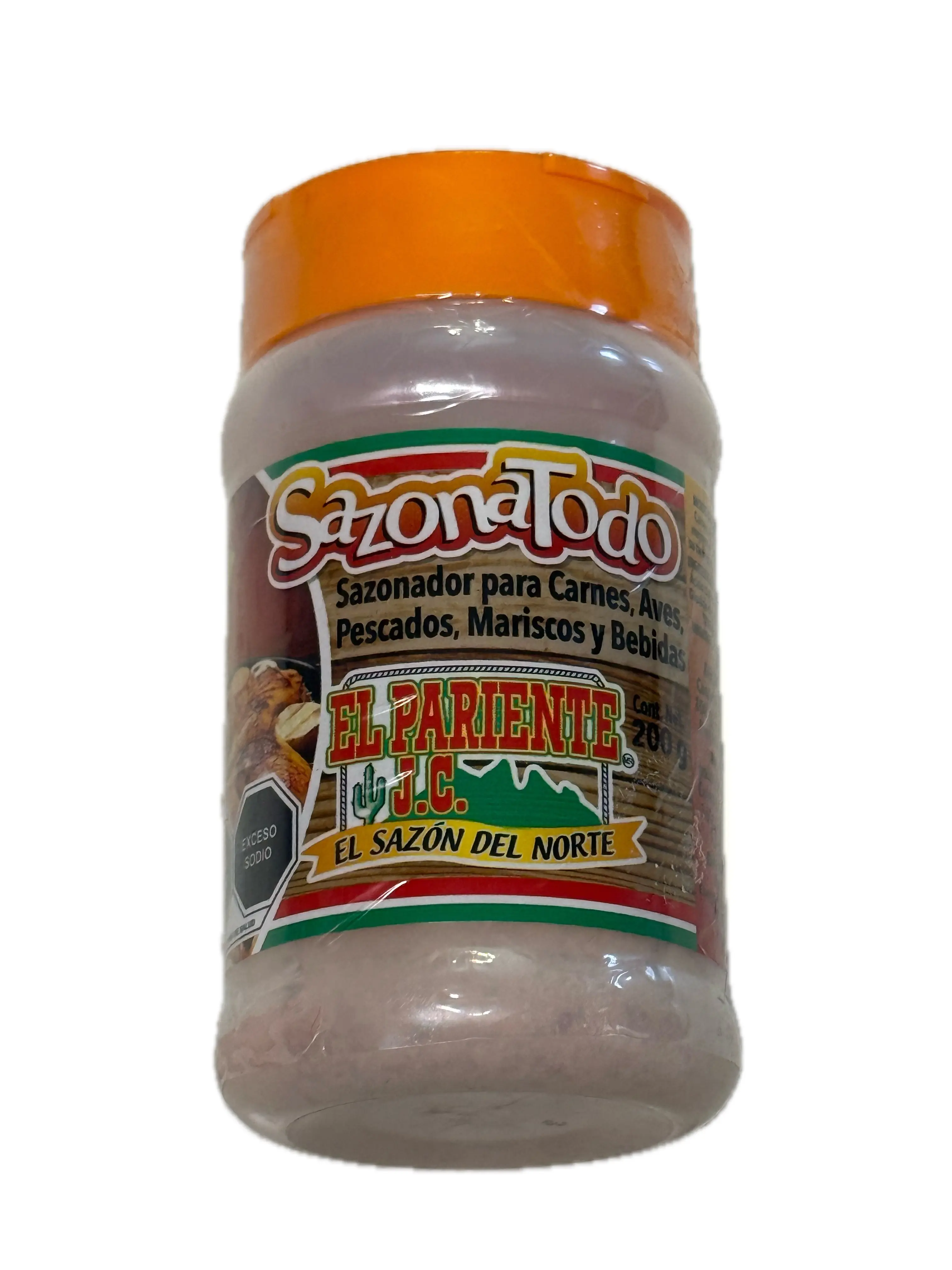 SazonaTodo El Pariente Mexicano 200g | El Pariente Sazonatodo All-Purpose Mexican Seasoning 200g | Meat, Chicken, Seafood & Drink Seasoning