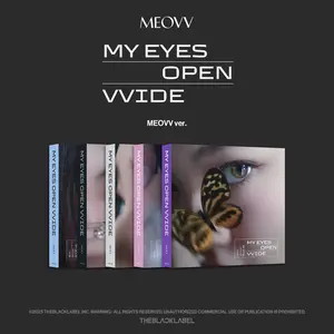 Meovv - Meovv 1st Ep Album My Eyes Open Vvide [MEOVV ver.]  [COMPACT DISC - CD] Photo Book, Photos
