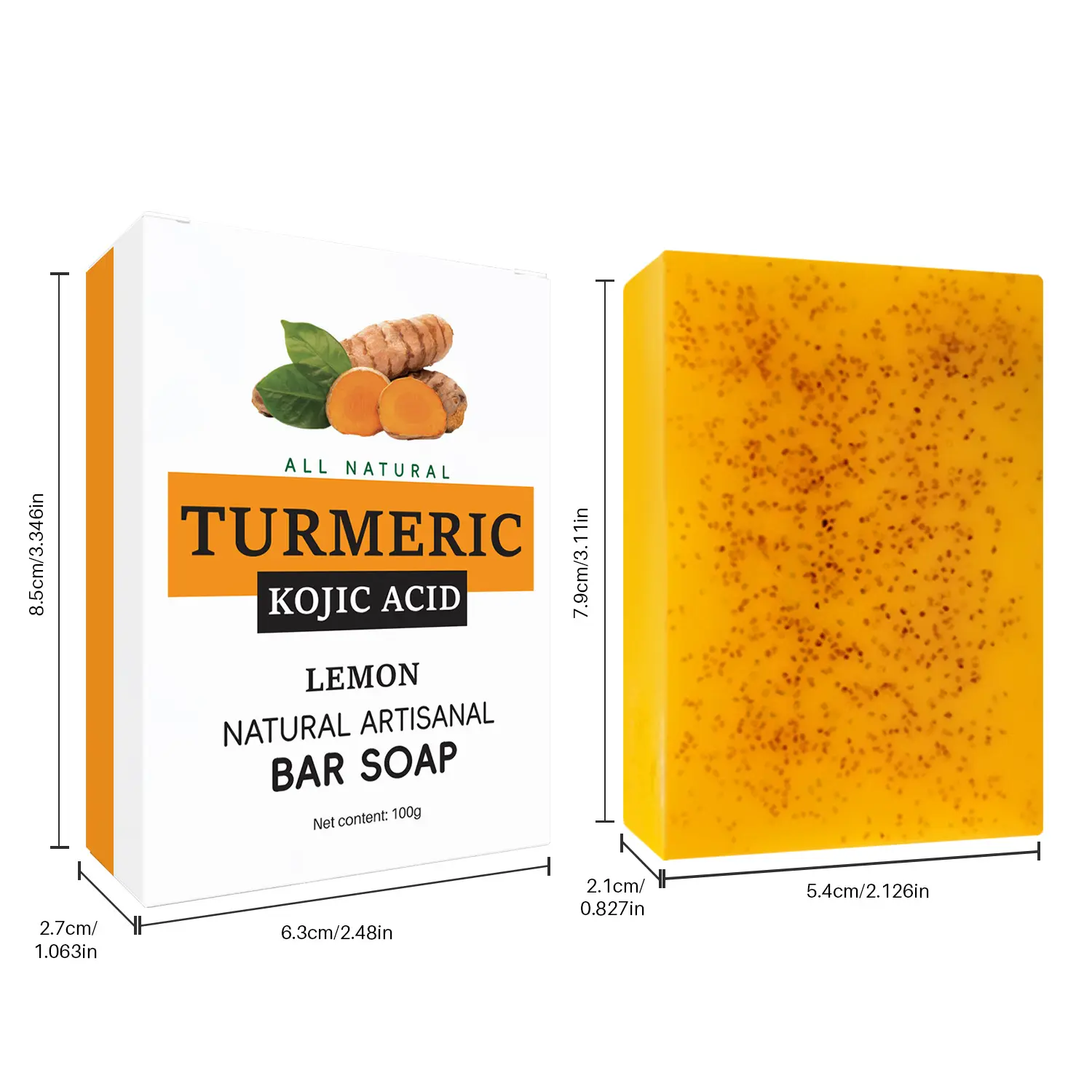 Turmeric Lemon Granule Soap [ 