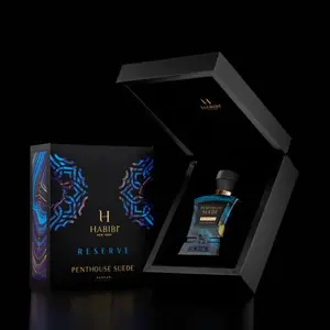 HABIBI NEW YORK Penthouse Suede Reserve Eau de Parfum 75ml - Metallic Spice & Warm Woods Luxury Fragrance with Floral Warmth & Amber Base