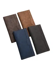 RFID Men's Multi-Card Slot Long Wallet, Simple Fashion Large Capacity Ultra-Thin Design, Stylish Men's Wallet for Everyday Use