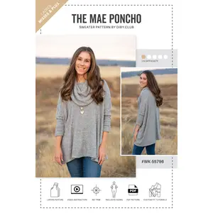 Mae Poncho Sweater