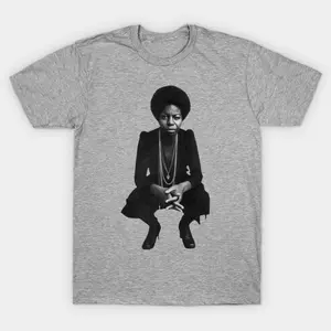 Nina Simone Classic T-Shirt, Nina Simone Shirt, simone unisex shirt, black pride Tees, african american, black history, african american history, Casual, Fashion, Menswear, Retro, Streetwear, Top, Vintage, Classic, Stylish, Basic, Cotton
