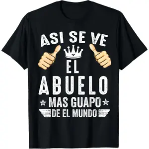 Regalos Para Abuelo Dia Del Padre Camiseta Guapo Abuelo T-Shirt