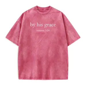 By His Grace T Shirt, Bible Verse Shirt, Minimalist Christian Shirt, Christian Apparel, Religious Shirt, God Lover Shirt