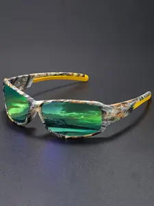 Oval Night Vision Glasses, PC Frame and Lenses, Day and Night Driving, Unisex Daily Wear Decorative Eyewear, Sunglasses for Driving